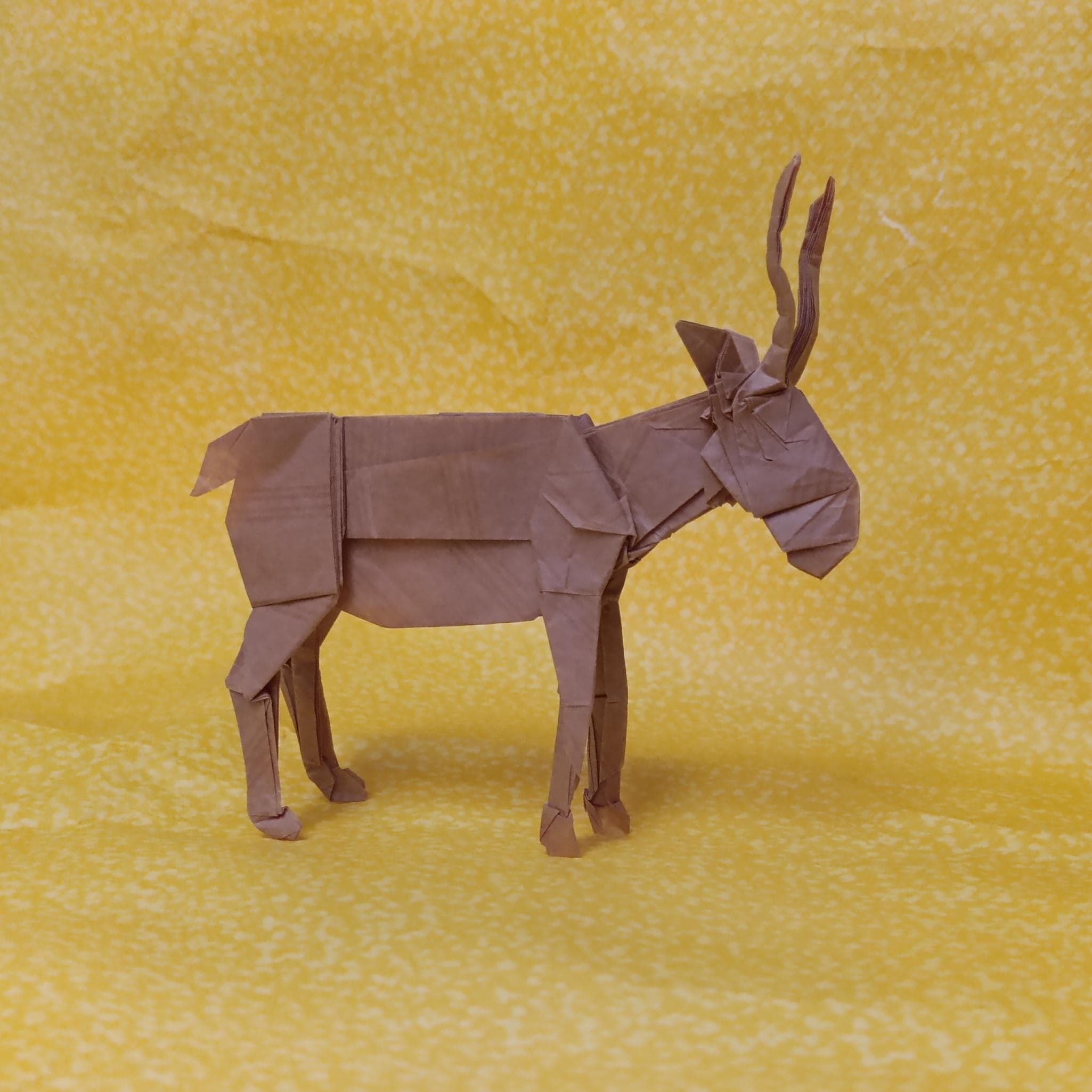 Saiga Antelope — Finished model