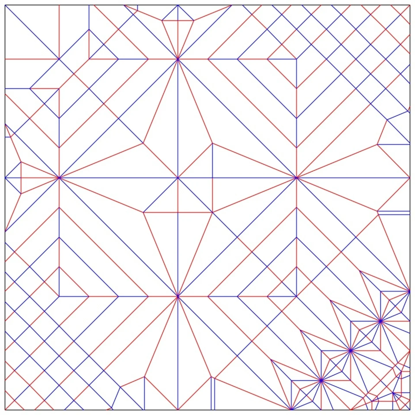 Stegosaurus — Crease pattern