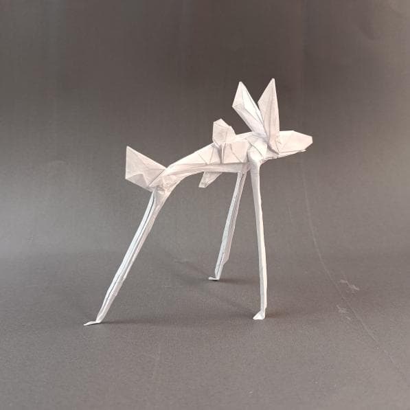 Tripod Fish — Finished model