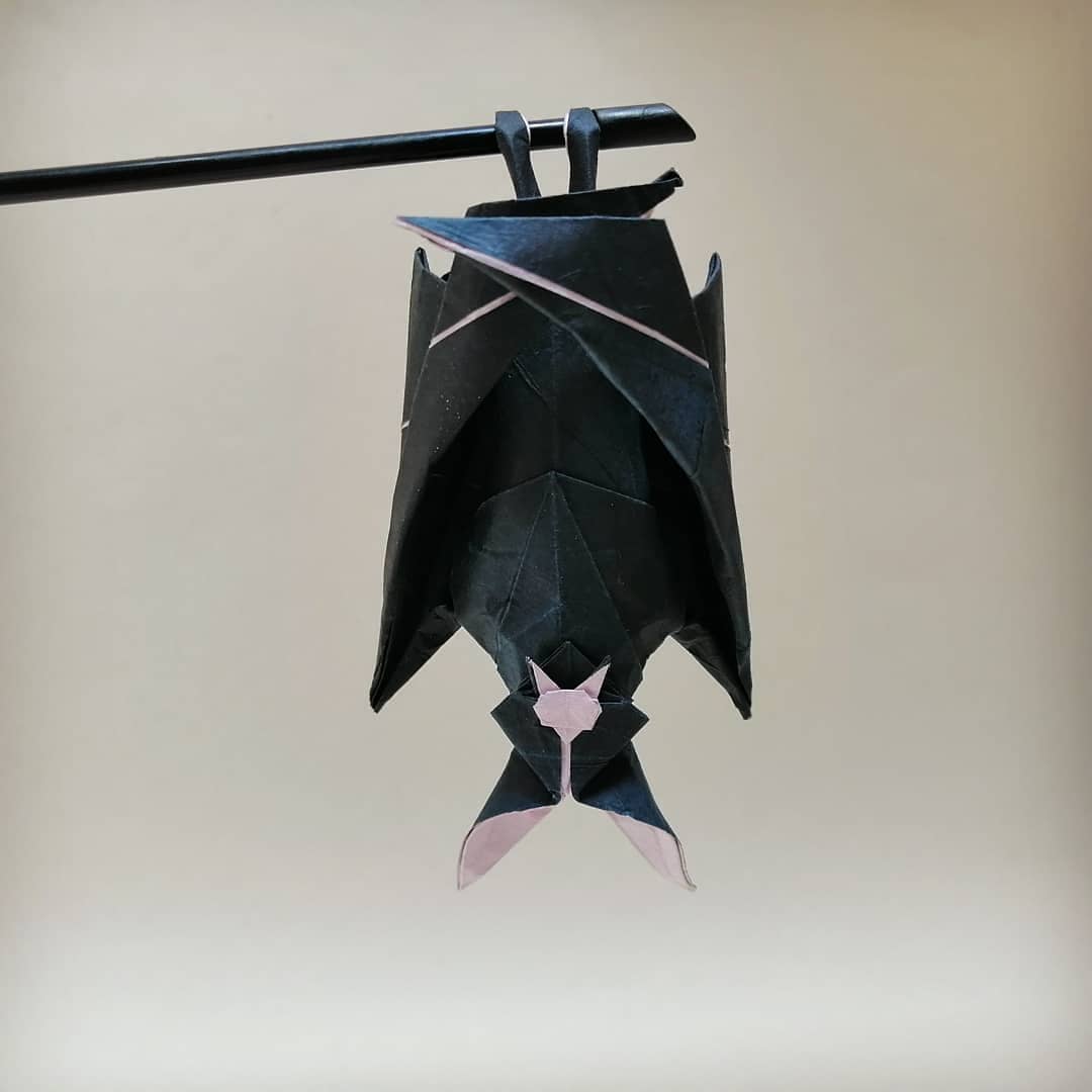Sleeping Bat — Finished model