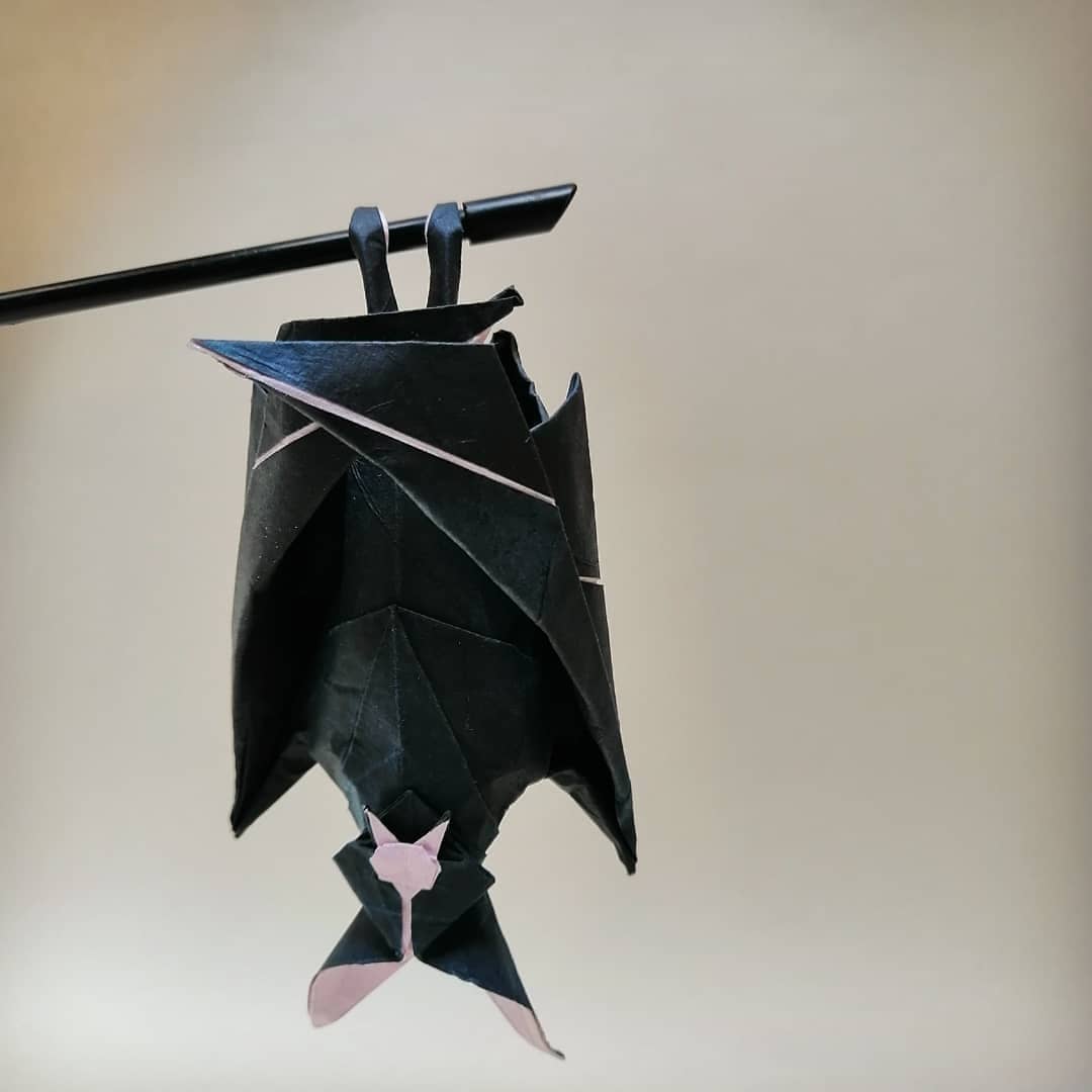 Sleeping Bat — Finished model