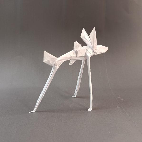 Tripod Fish — Finished model